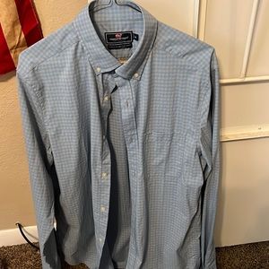 Vineyard Vines Classic Fit Murray Performance Shirt - Medium